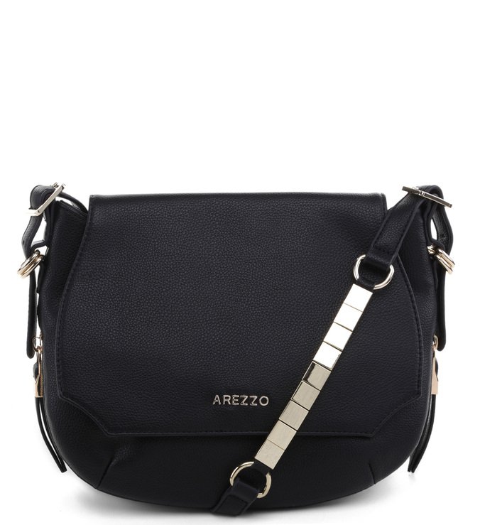 Bolsa Tiracolo Média Preta