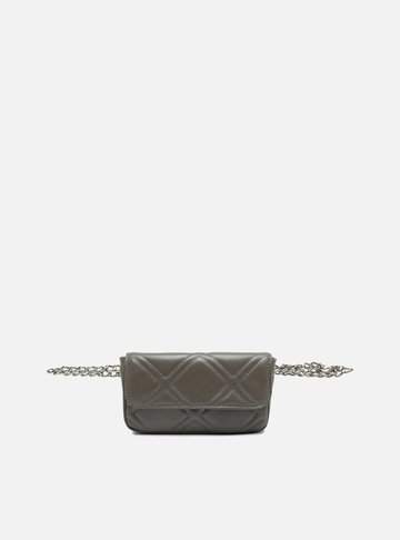 Mini Bag Cinza Matelassê