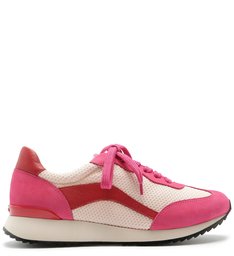 Tênis Nappa Cadarço Rose Shade e Pink Absolut