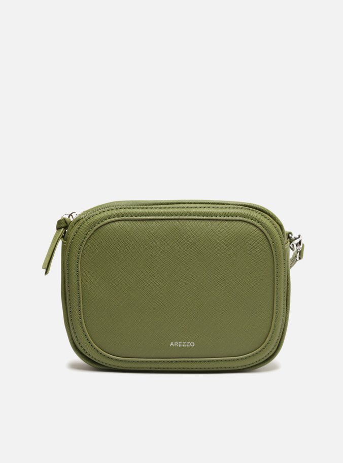 Bolsa Verde Oliva Tiracolo Pequena