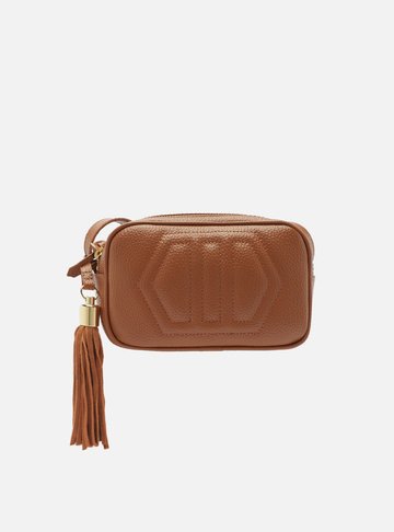 Bolsa Tiracolo Marrom Verona Média