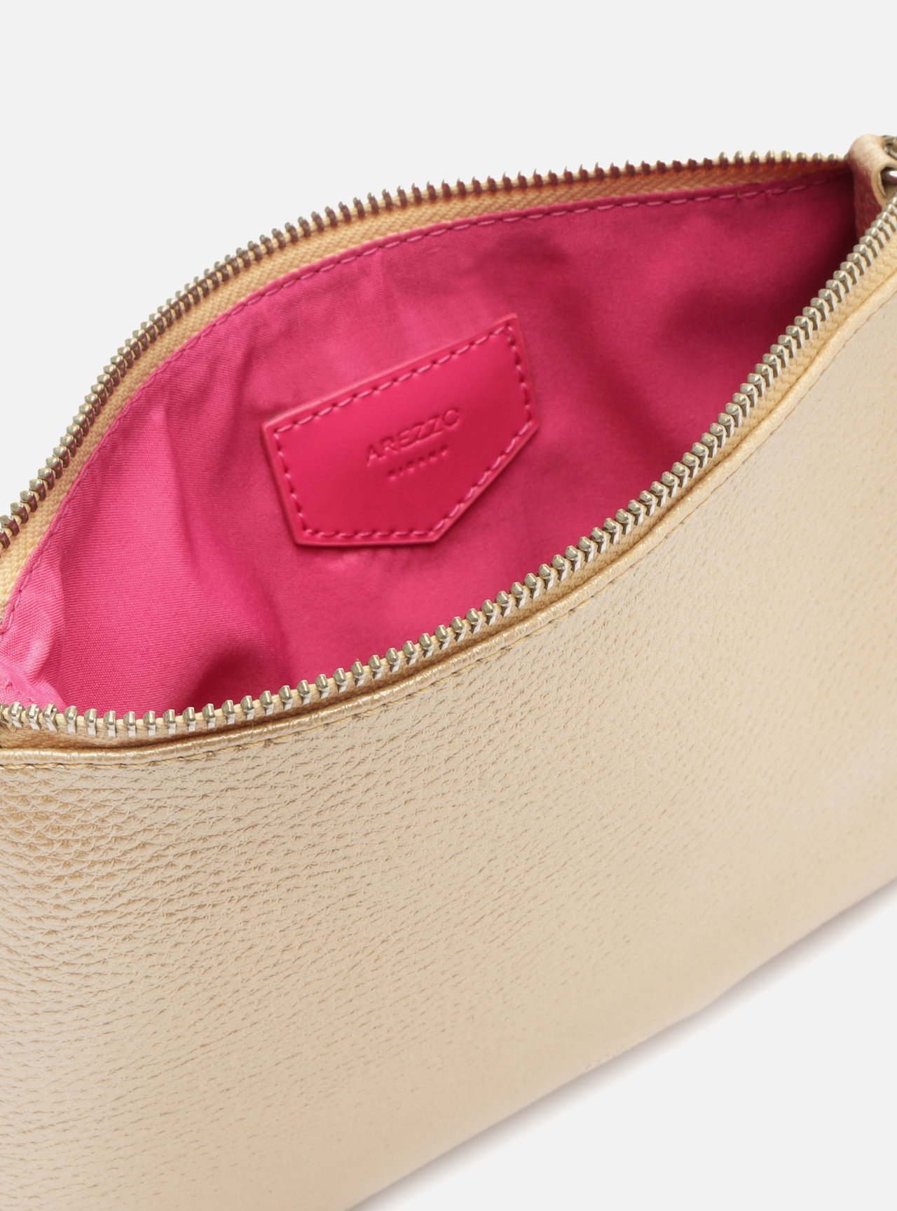 Bolsa Tiracolo Dourada Luisa Pequena — foto 4