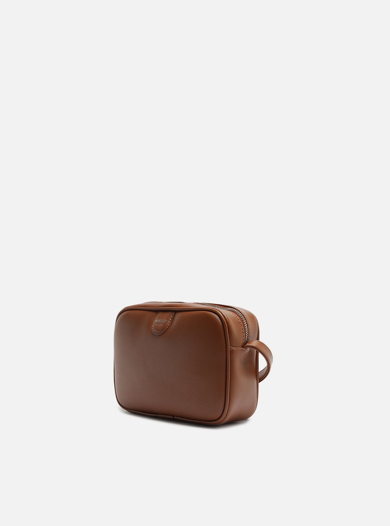 Bolsa Tiracolo Marrom Pequena Metais — foto 2