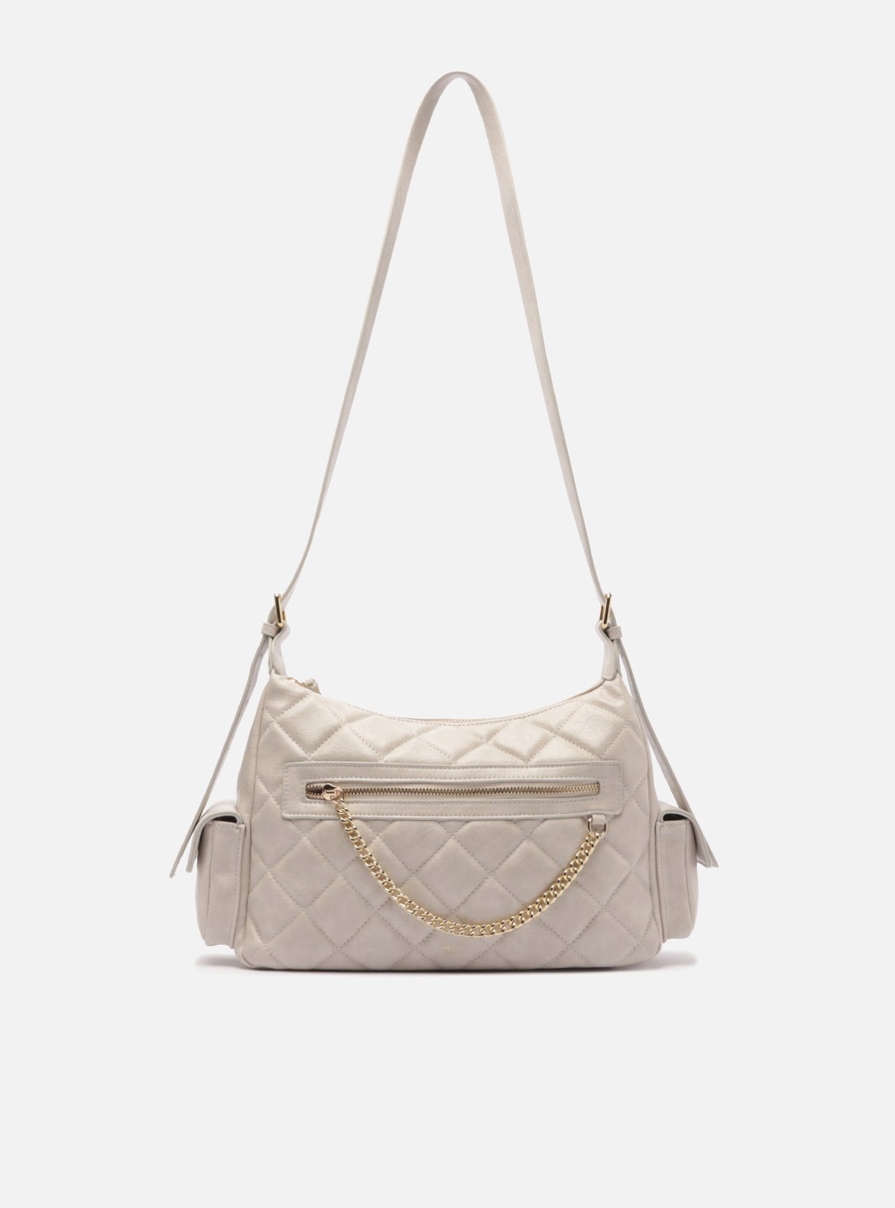 Bolsa Tiracolo Off White Média Matelassê Bolsos — foto 1