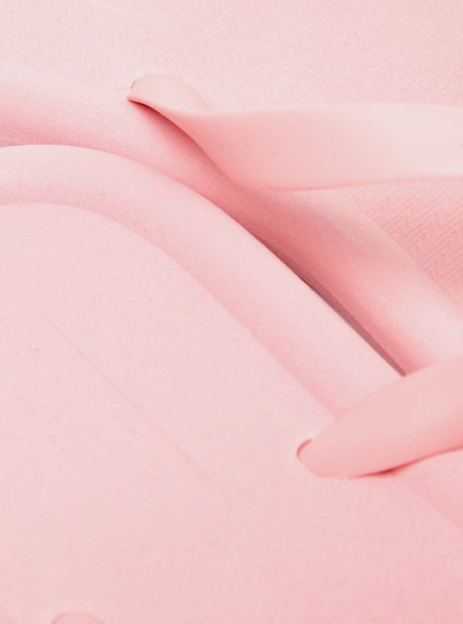 Chinelo de Dedo Rosa Bebê Bold Brizza