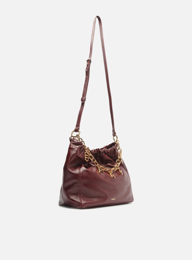 Bolsa Tiracolo Vermelha Couro Olívia Pequena
