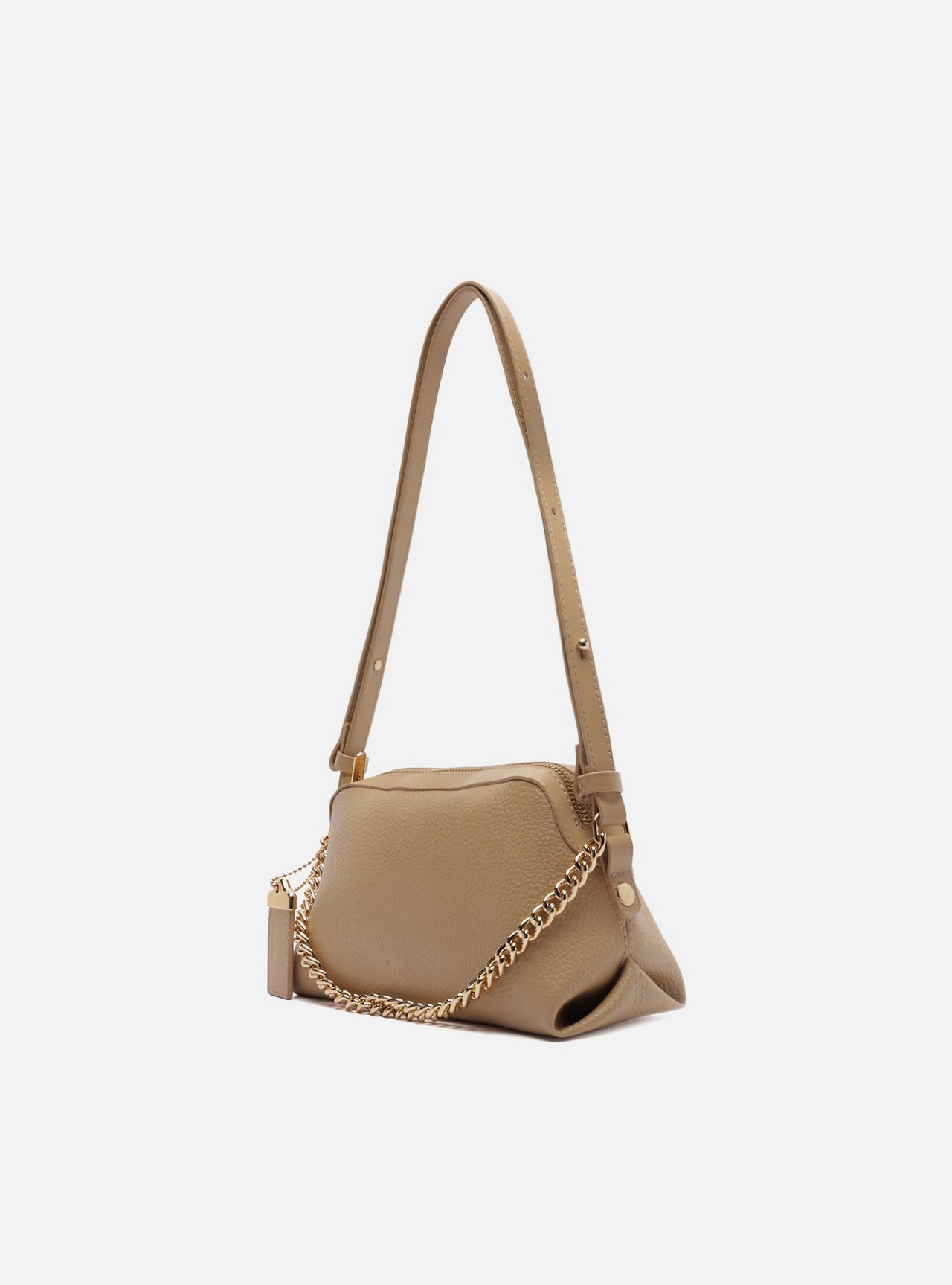 Bolsa Tiracolo Nude Pequena Corrente — foto 2