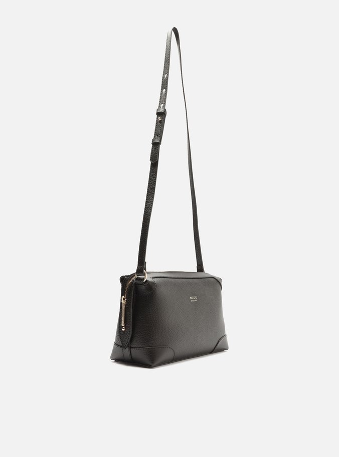Bolsa Tiracolo Preta Média Recortes