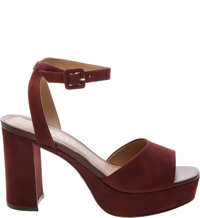 Sandália Nobuck Ankle Tannat