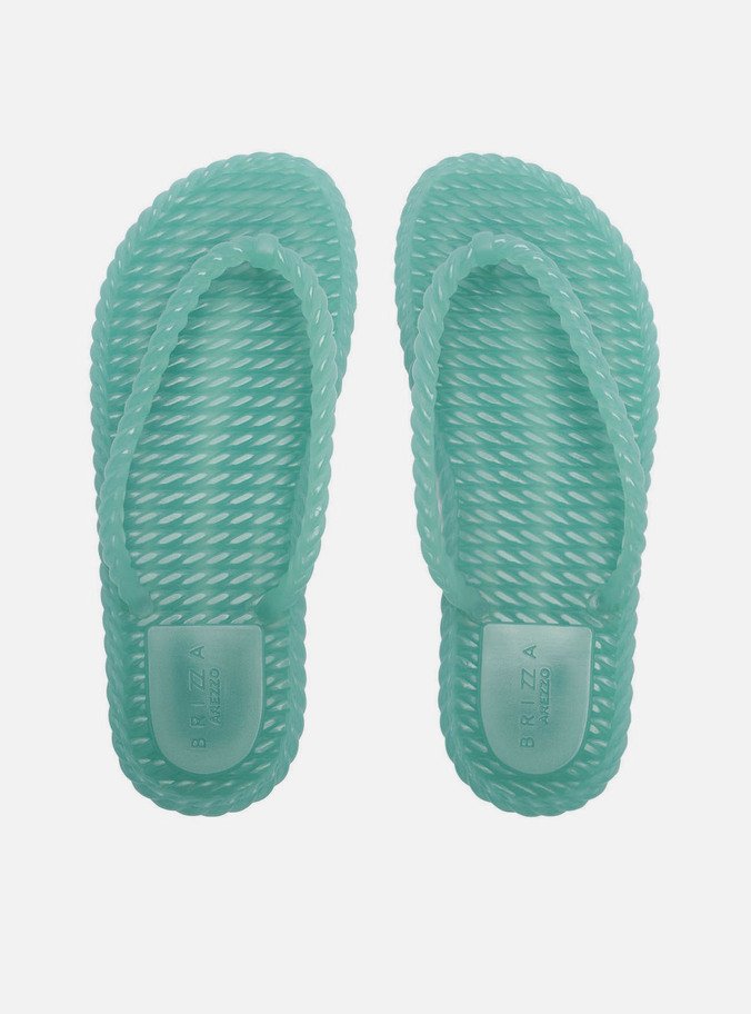 Chinelo de Dedo Azul Tressê Brizza