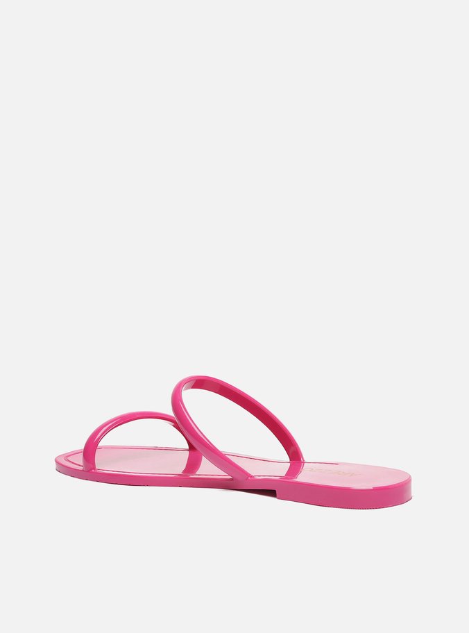 Kit Rasteira Rosa e Bag Transparente Brizza