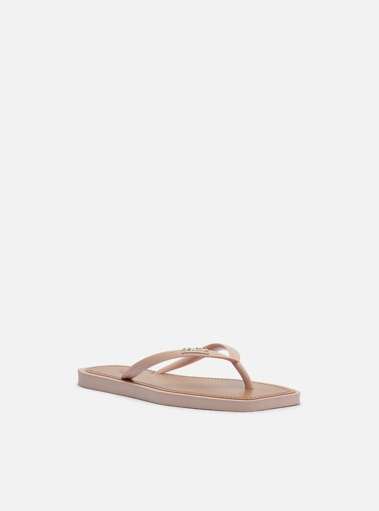 Chinelo de Dedo Rosa Recouro Square Brizza — foto 2