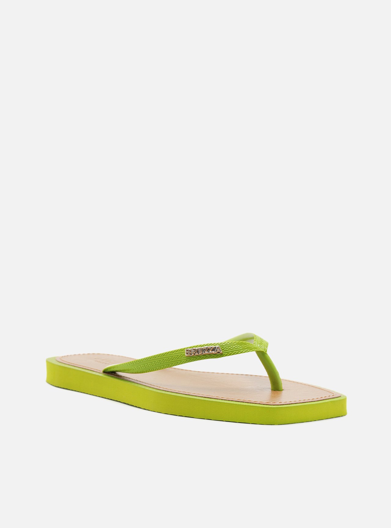 Chinelo de Dedo Verde Recouro Square Brizza — foto 2
