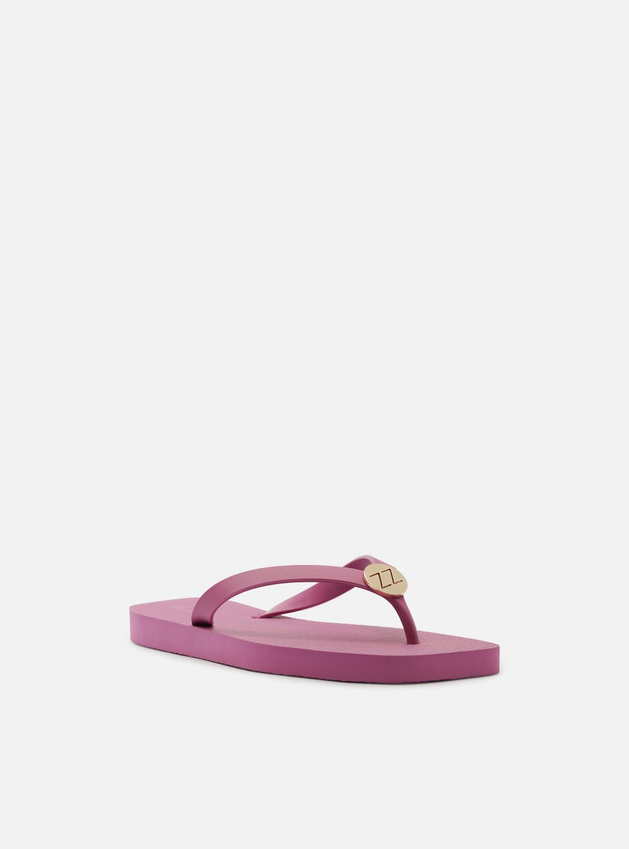 Chinelo de Dedo Roxo Off White Flatform Brizza — foto 2