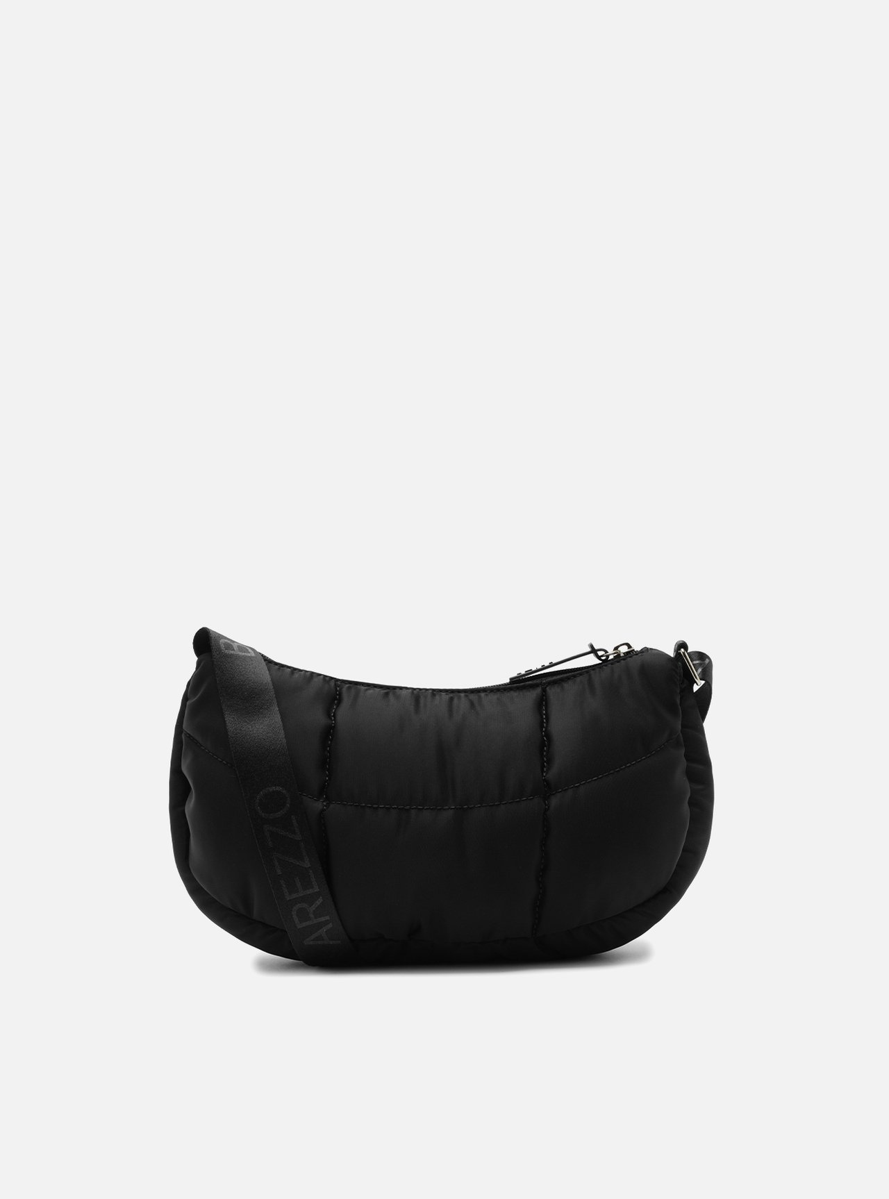 Bolsa Tiracolo Preta Média Matelassê Brizza — foto 3