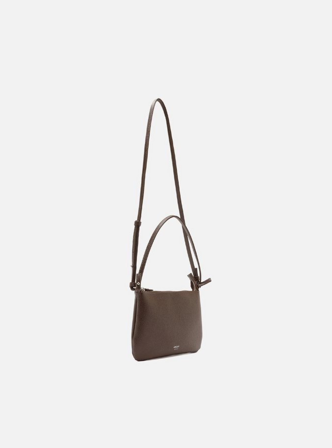 Bolsa Tiracolo Marrom Dark Luisa Pequena