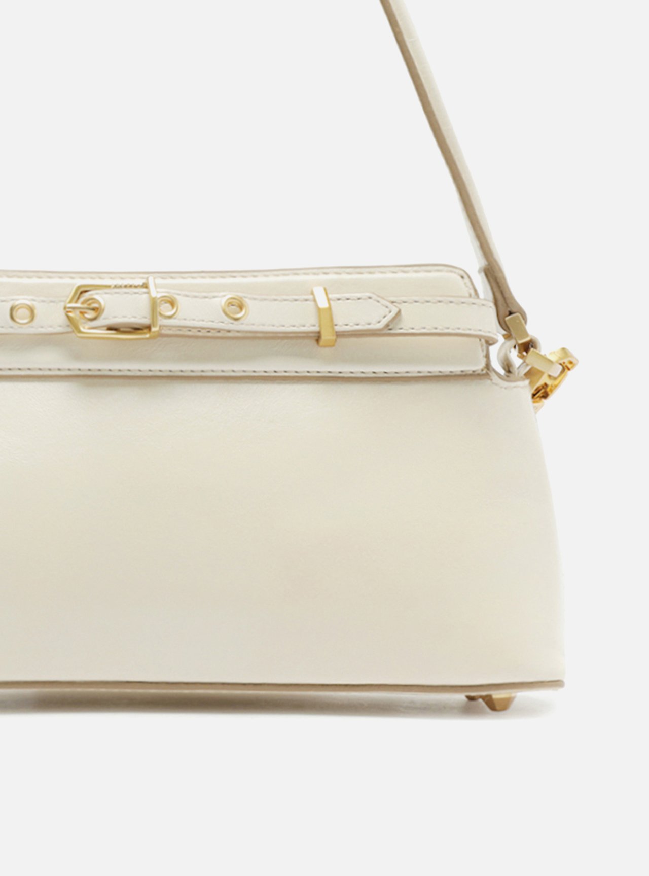 Bolsa Tiracolo Off-White Couro Pequena Victória — foto 6