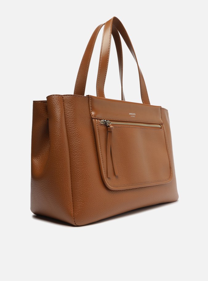 Bolsa Shopping Marrom Bolso Grande