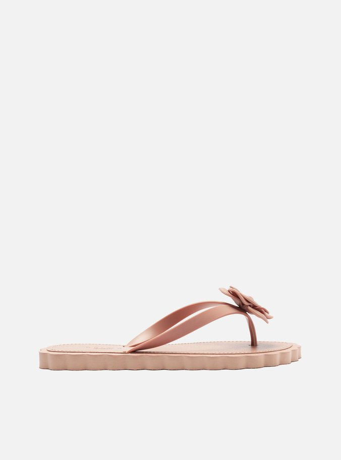 Chinelo de Dedo Rosa Recouro Flor Daisy