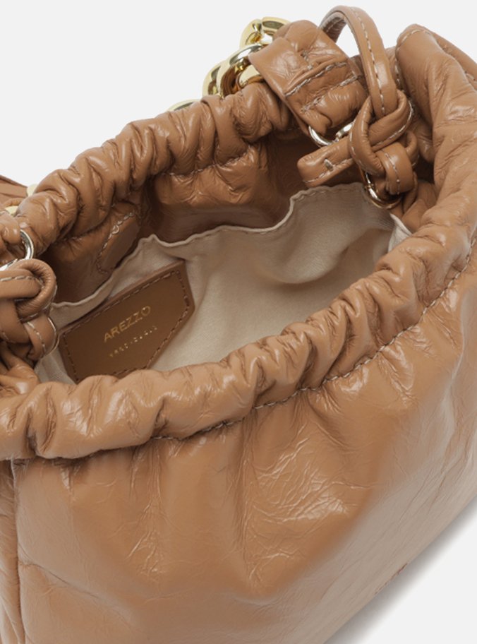 Bolsa Marrom Bucket Pequena