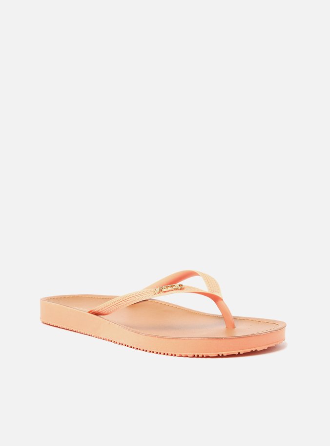 Chinelo de Dedo Laranja Brizza