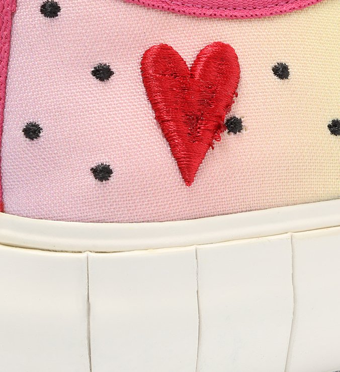 Tênis Multicolorido Lona Poá ZZ Love