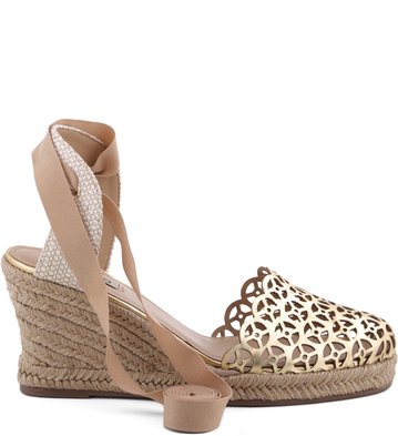Espadrille Glam Pelle