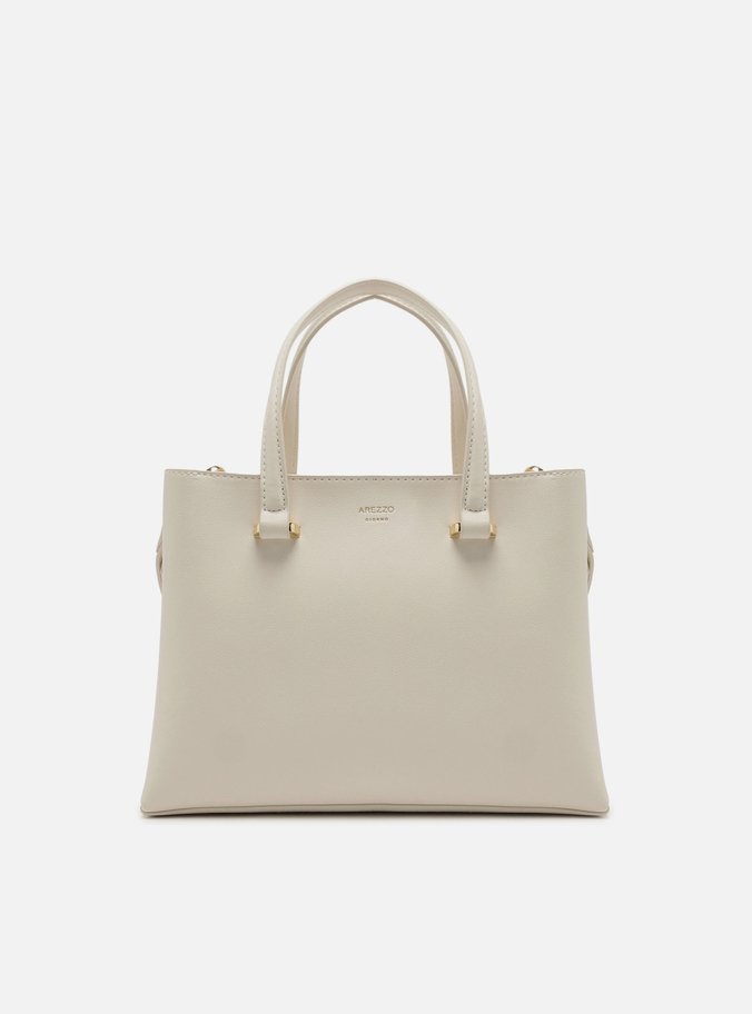 Bolsa Tote Branca Média Básica