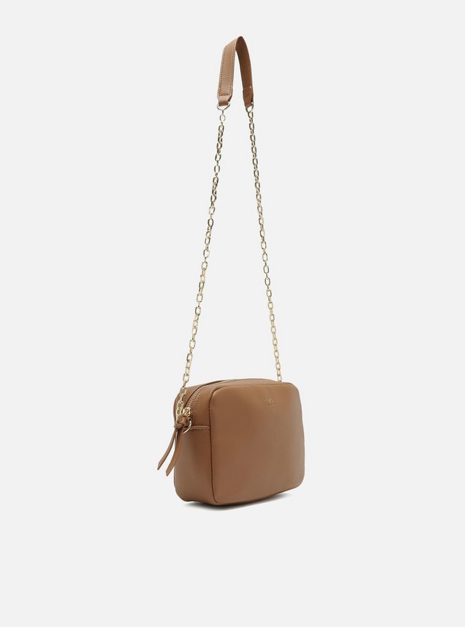 Bolsa Marrom Tiracolo Média
