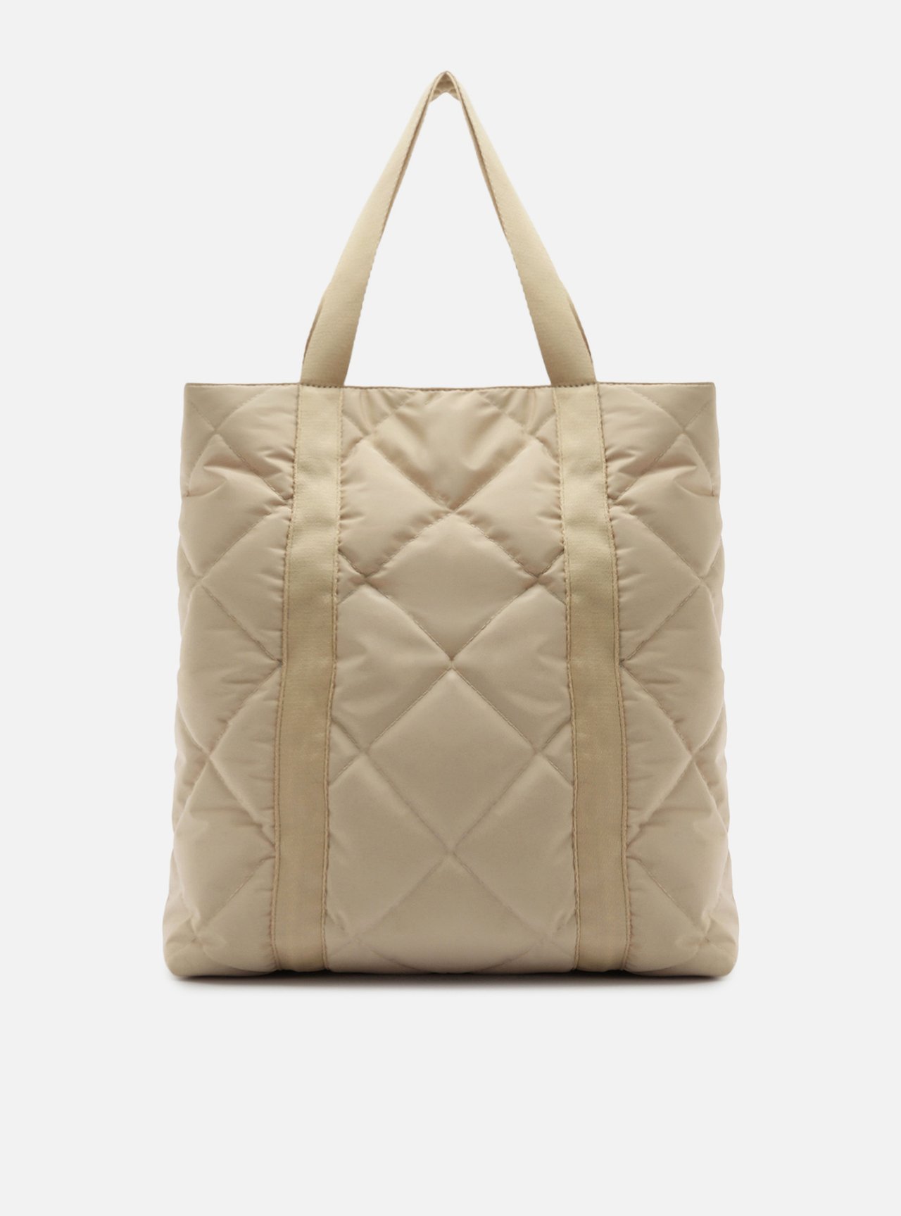 Bolsa Shopping Nude Grande Matelassê Brizza — foto 3