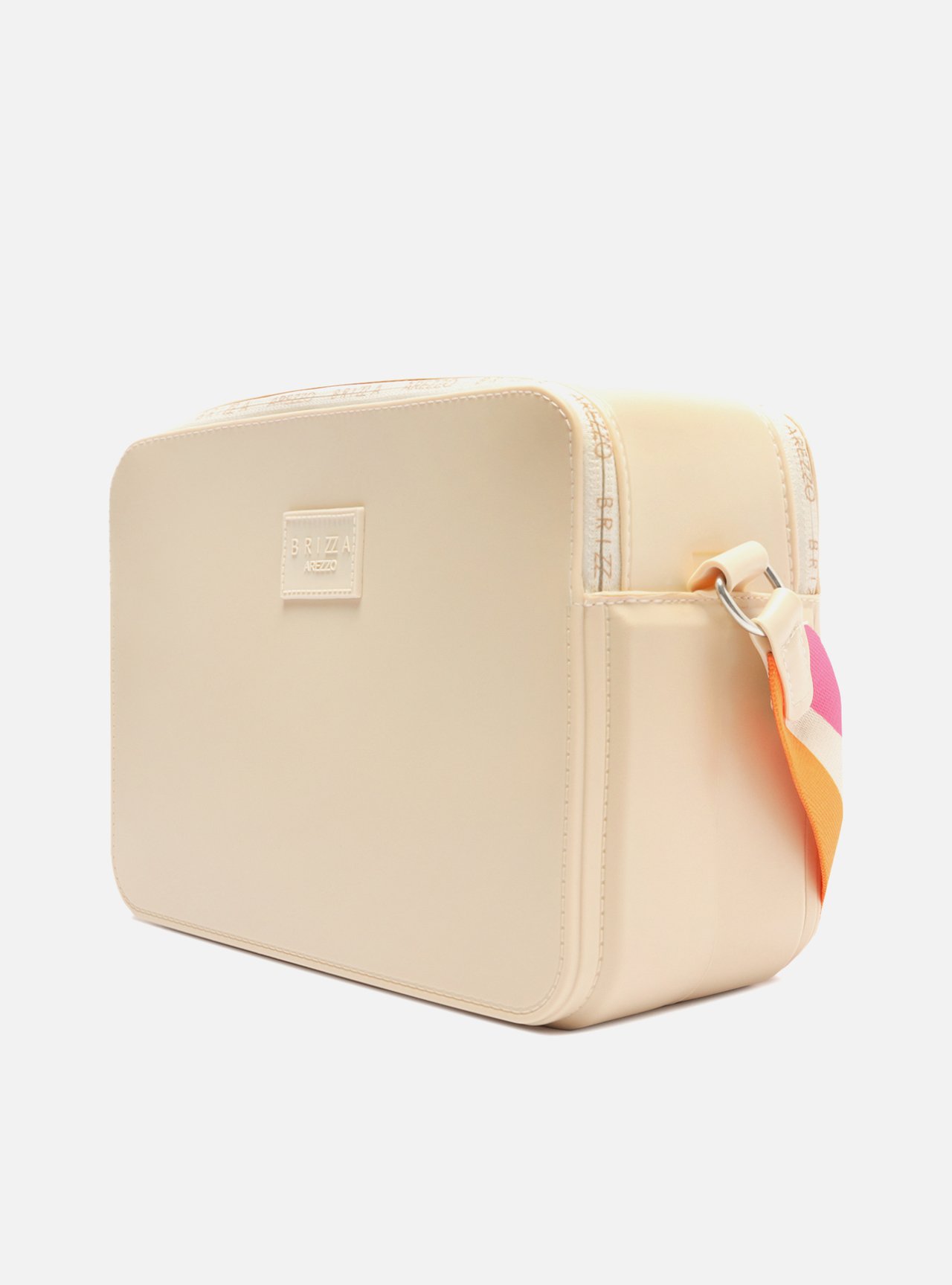 Bolsa Tiracolo Nude Alça Colorida Brizza | Arezzo