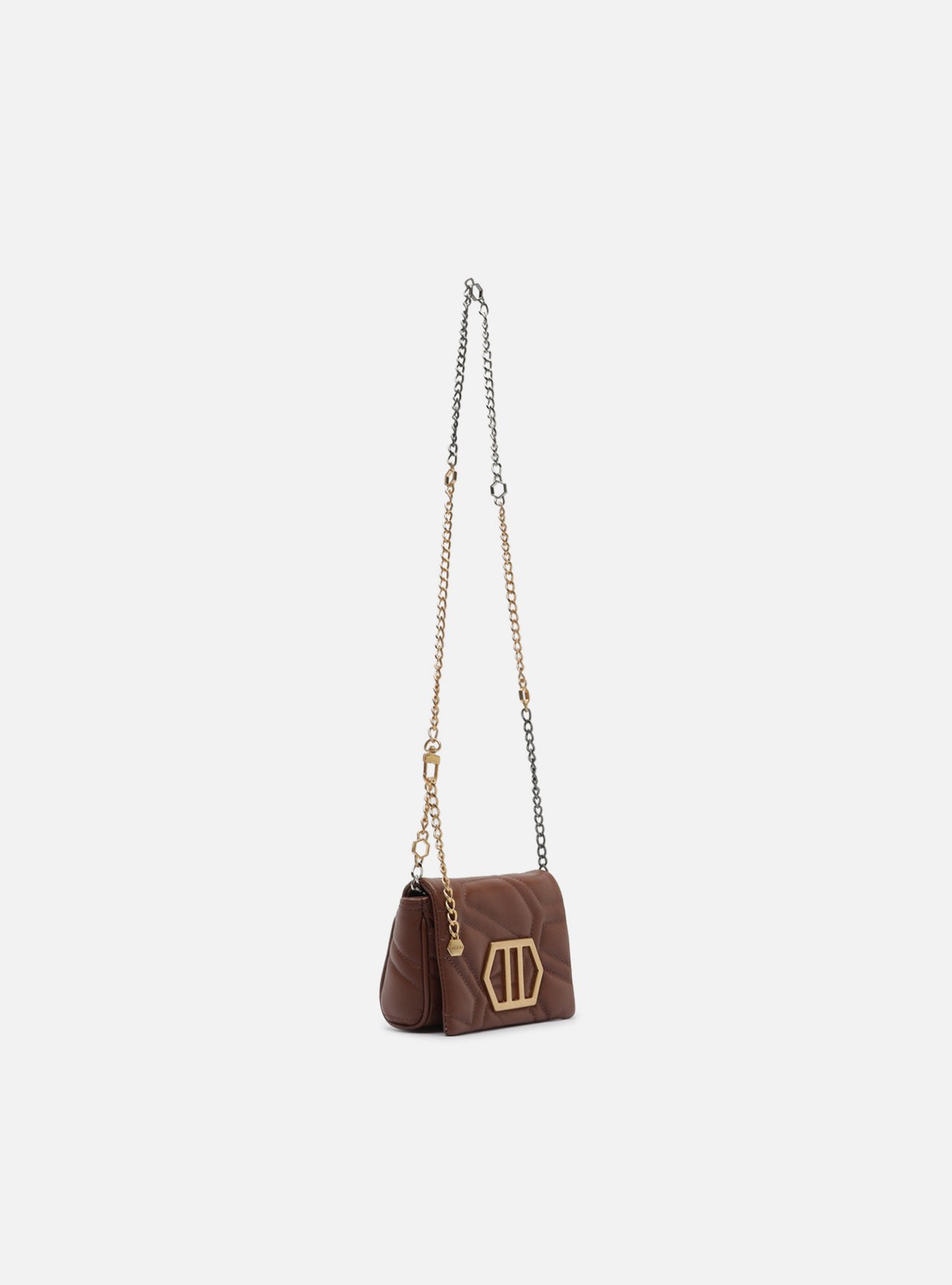 Bolsa Tiracolo Marrom Couro Emma Pequena — foto 5