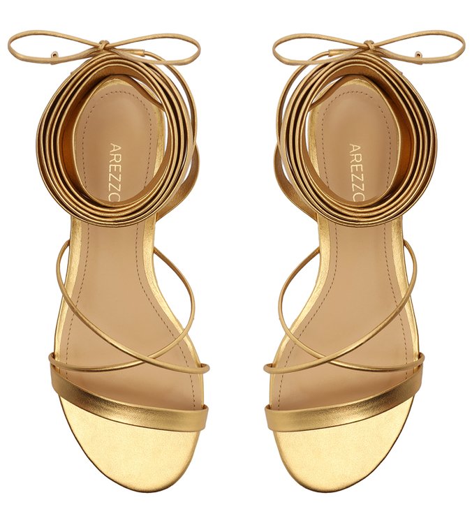 Rasteira gladiadora arezzo clearance