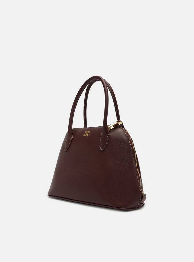 あゆ　黒38 Bolsa Tote Vermelha Couro Média Assinatura | Arezzo