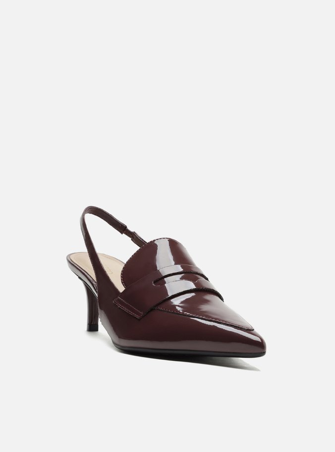 Scarpin top vinho arezzo