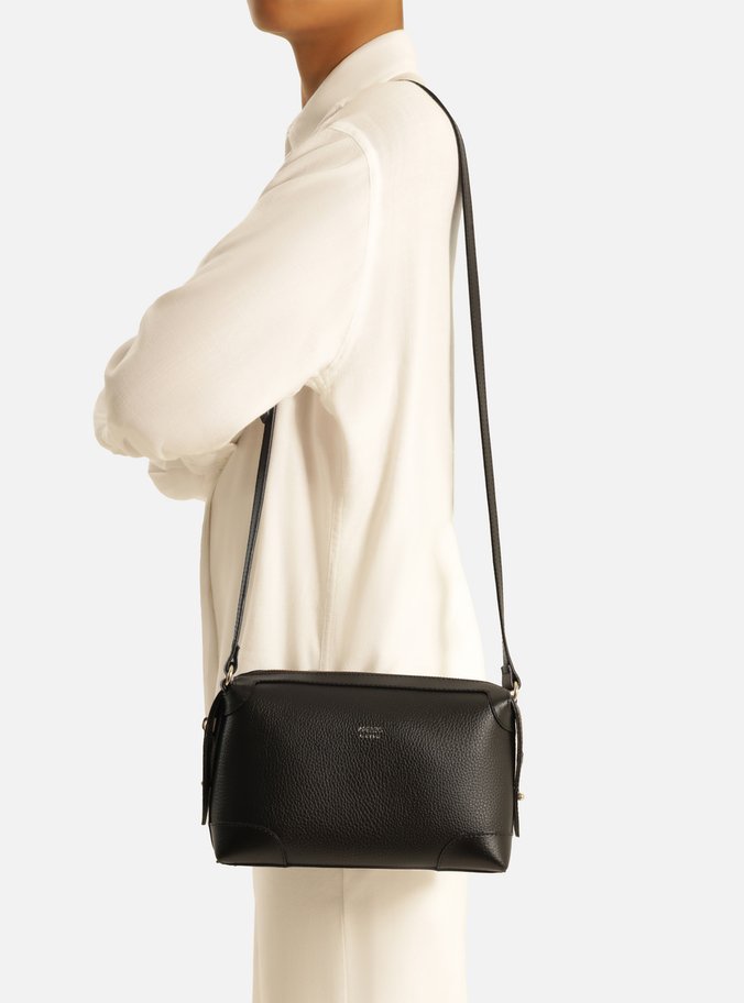 Bolsa Tiracolo Preta Média Recortes