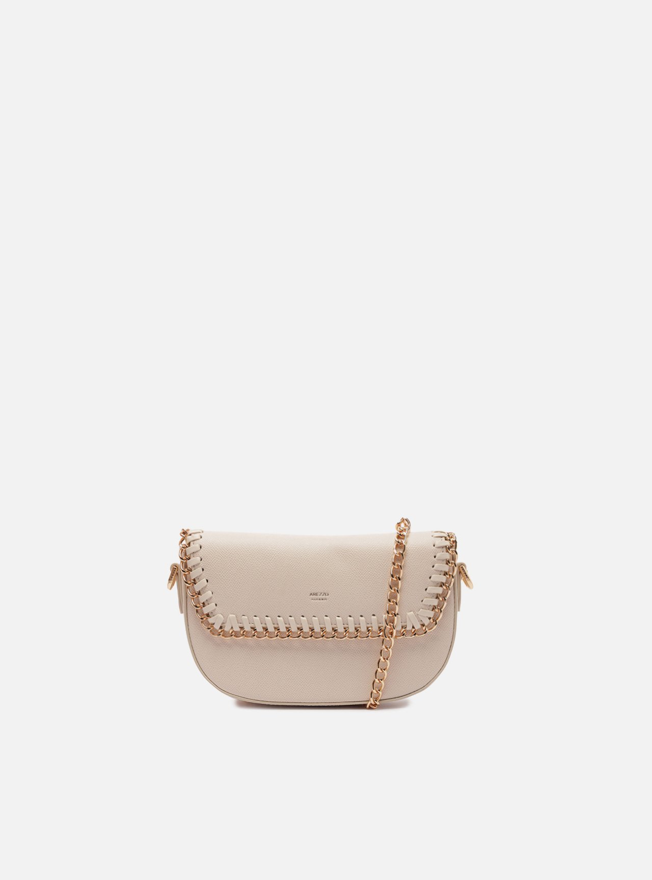 Bolsa Tiracolo Marrom Pequena Corrente — foto 1