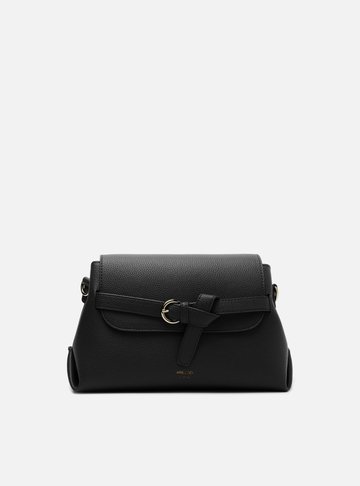 Bolsa Tiracolo Preta Média