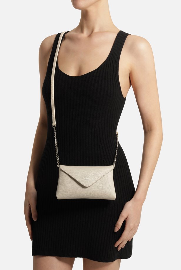 Bolsa Tiracolo Off-White Giorno Pequena Envelope