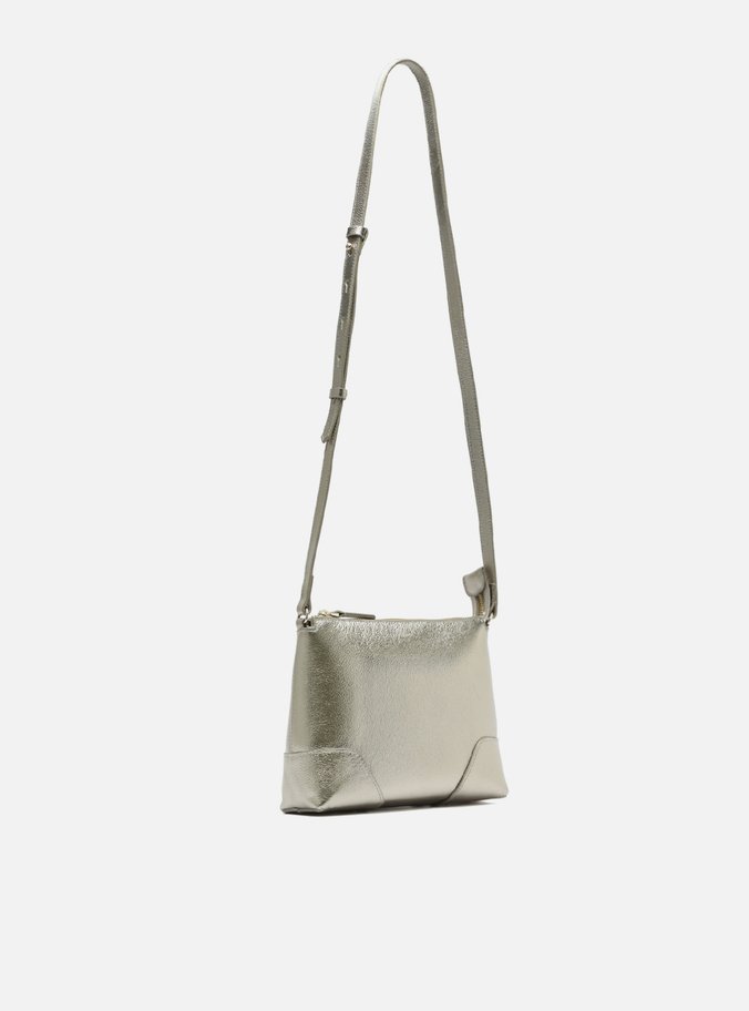 Bolsa Tiracolo Dourada Pequena