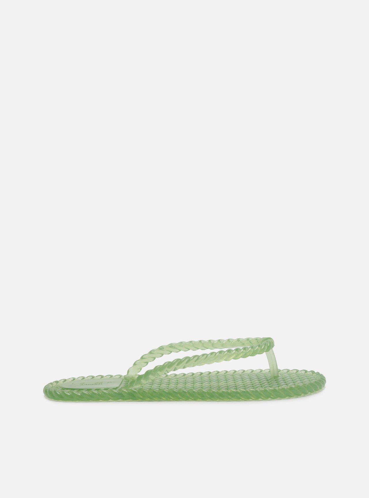 Chinelo de Dedo Verde Tressê Brizza — foto 3
