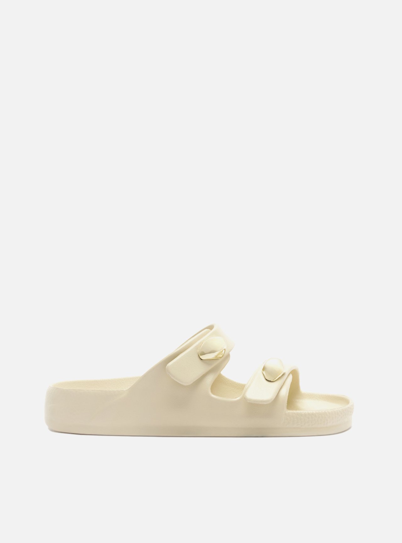 Sandália Papete Off White Flatform Brizza — foto 1