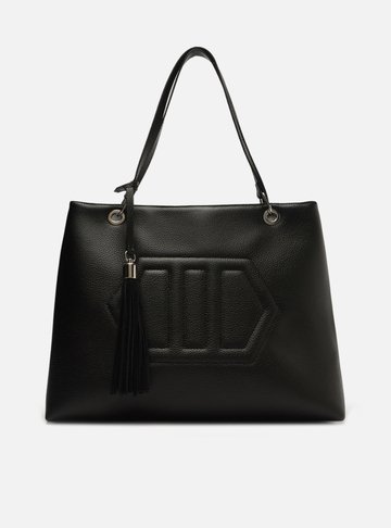 Bolsa Hobo Preta Verona Grande