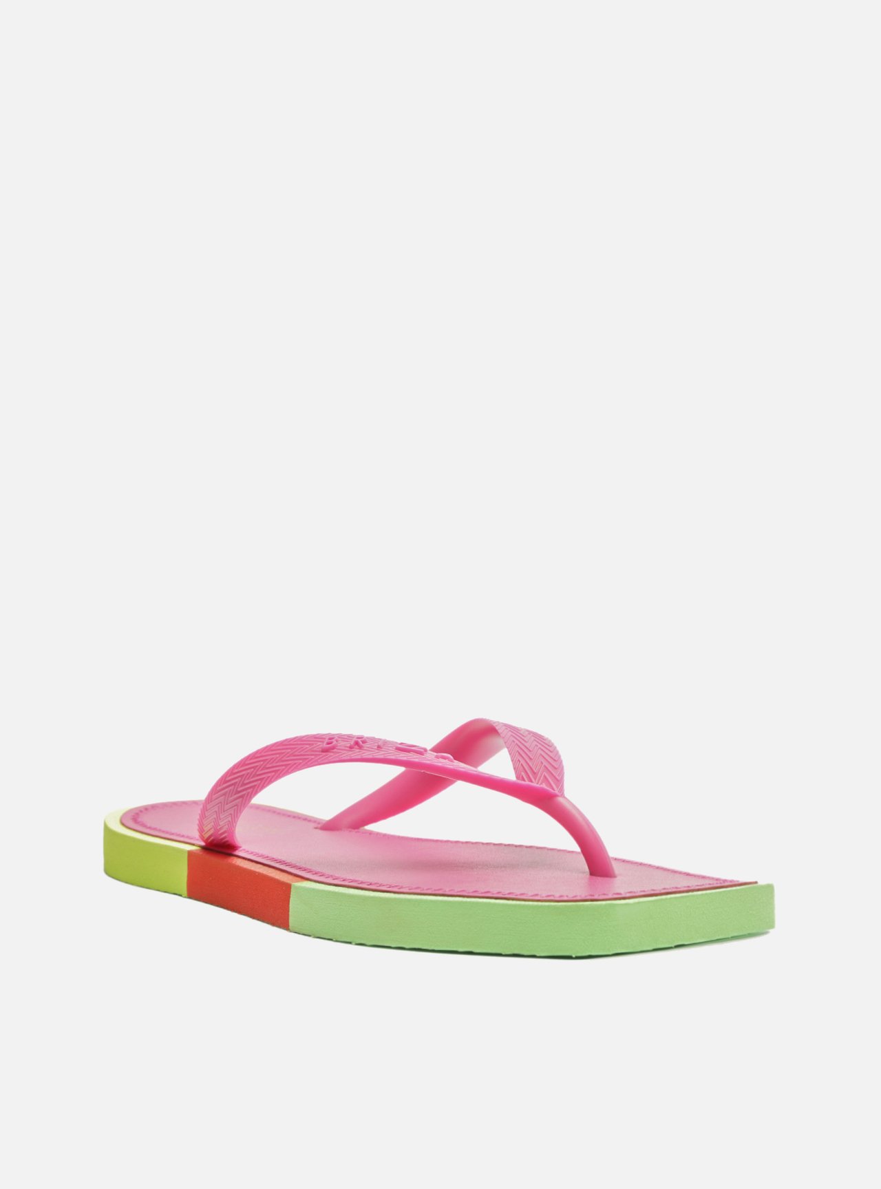 Chinelo de Dedo Rosa Color Square Brizza — foto 2