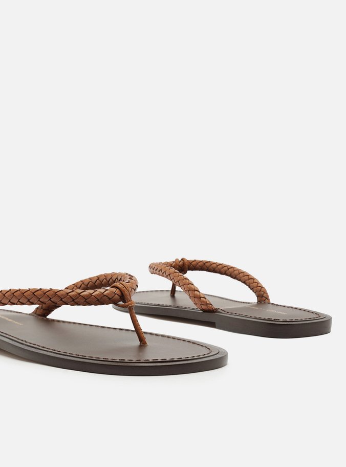Rasteira Marrom Flip Flop Lenny Niemeyer