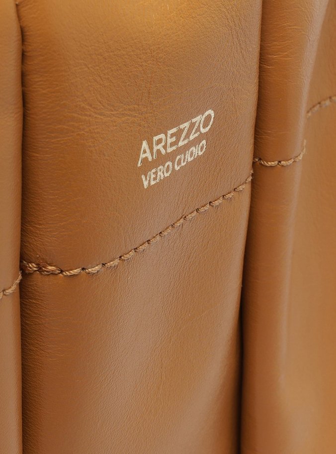 Bolsa Tote Marrom Couro Milano Média Corrente