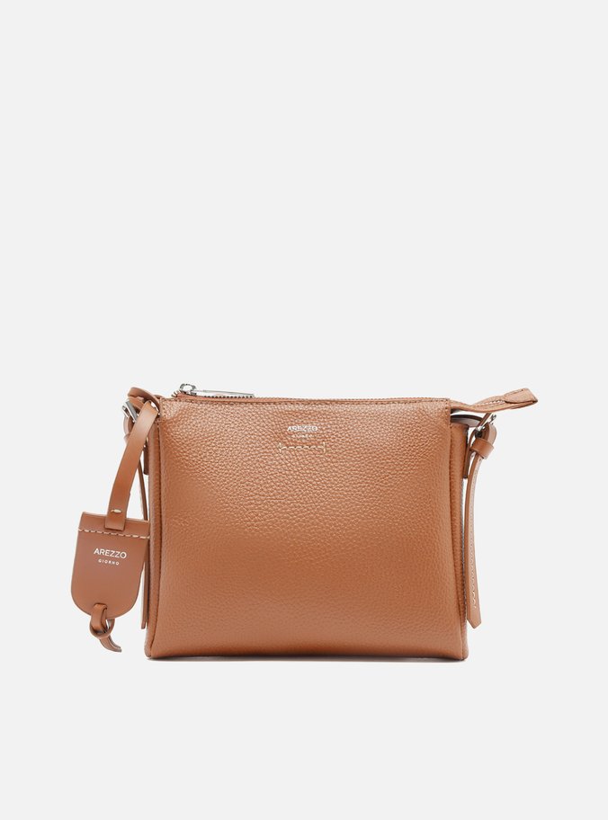 Bolsa Tiracolo Marrom Média