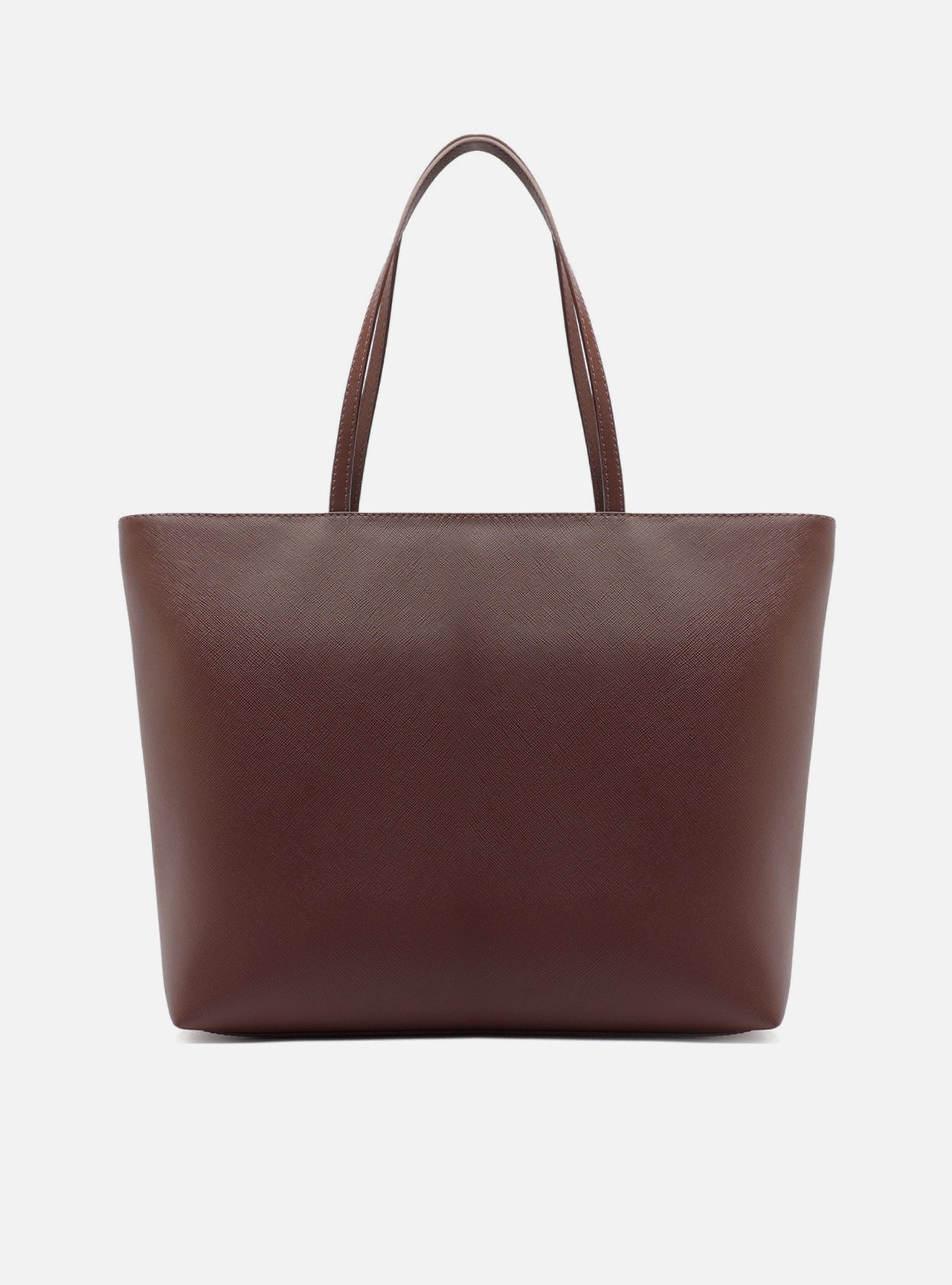 Bolsa Shopping Marrom Grande Tiras — foto 3