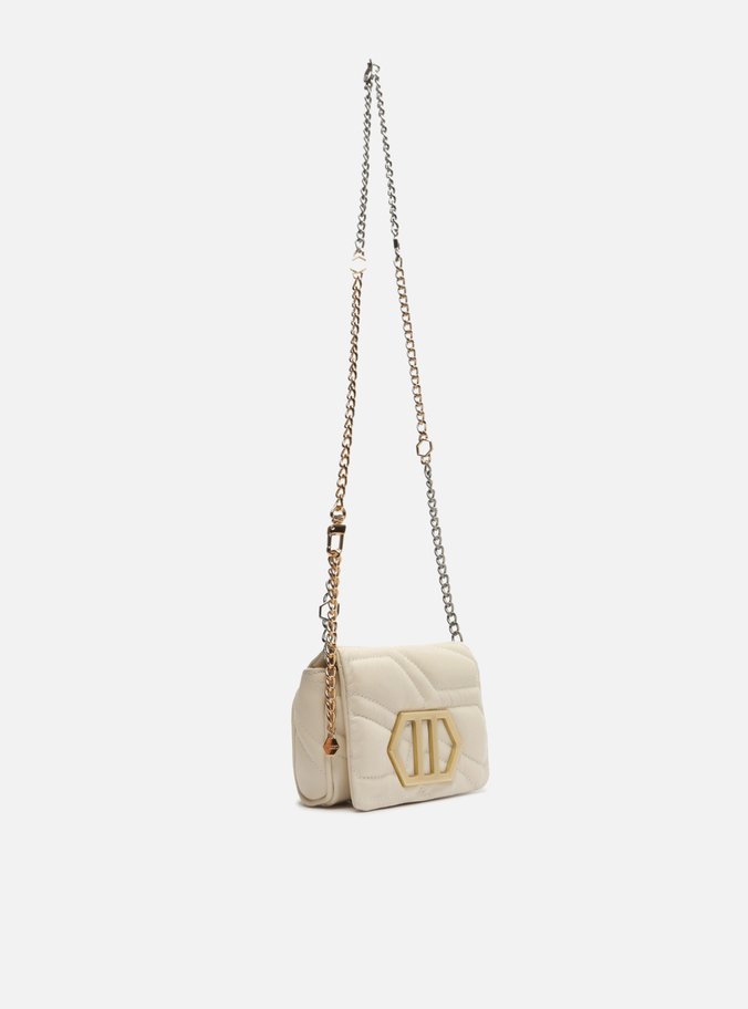 Bolsa Tiracolo Branca Couro Emma Pequena