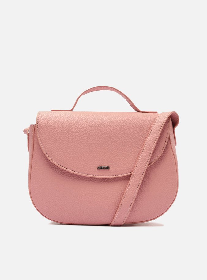 Bolsa Tiracolo Rosa Média